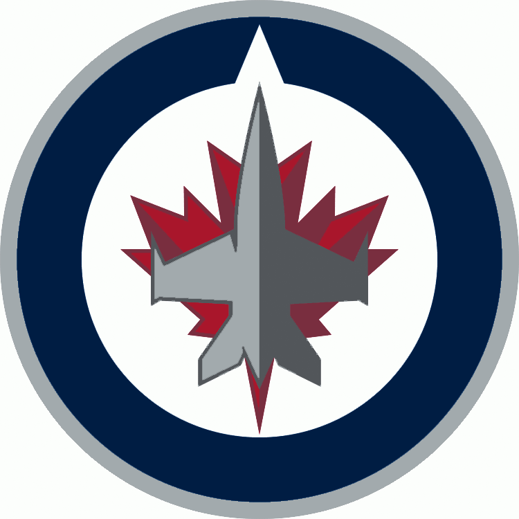 Winnipeg Jets 2011-Pres Primary Logo iron on heat transfer...
